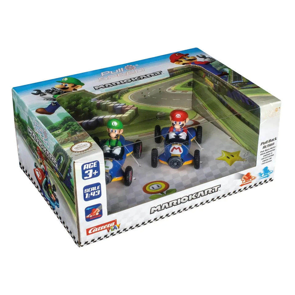 carrera-rc-mario-kart-mach8-twinpack-mario-luigi-1-43-pull-speed image 1
