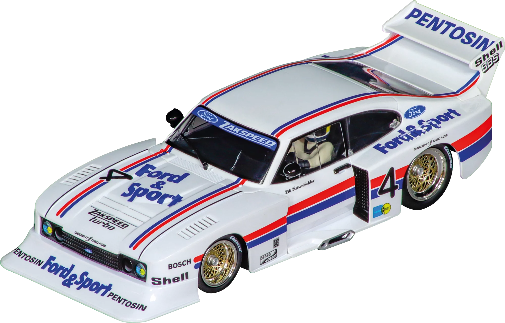 carrera-rc-ford-capri-zakspeed-turbo-lili-reisenbichler-no-4-1-32 image 1