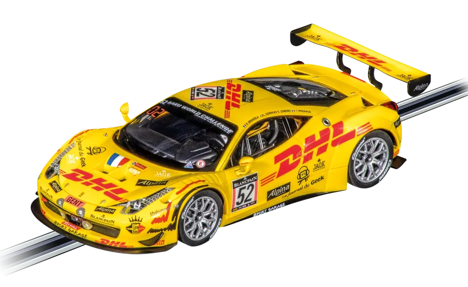 carrera-digital-124-ferrari-458-italia-gt3-team-sport-garage-no-52-slotcar image 1