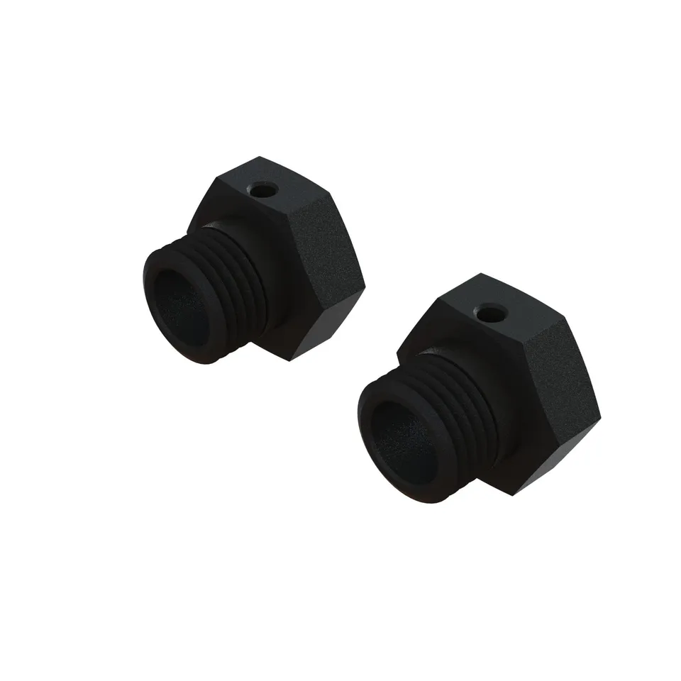 arrma-aluminum-wheel-hex-17mm-16-5mm-thick-schwarz-2-f-r-kraton image 1