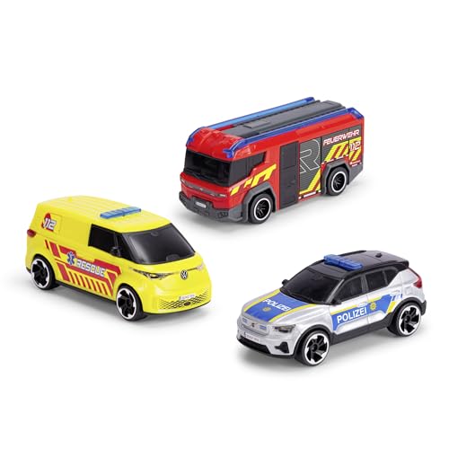 dickie-toys-sos-team-spielzeugauto-set-3er-set-je-15-cm-volvo-ex40-polizeiauto-v image 8