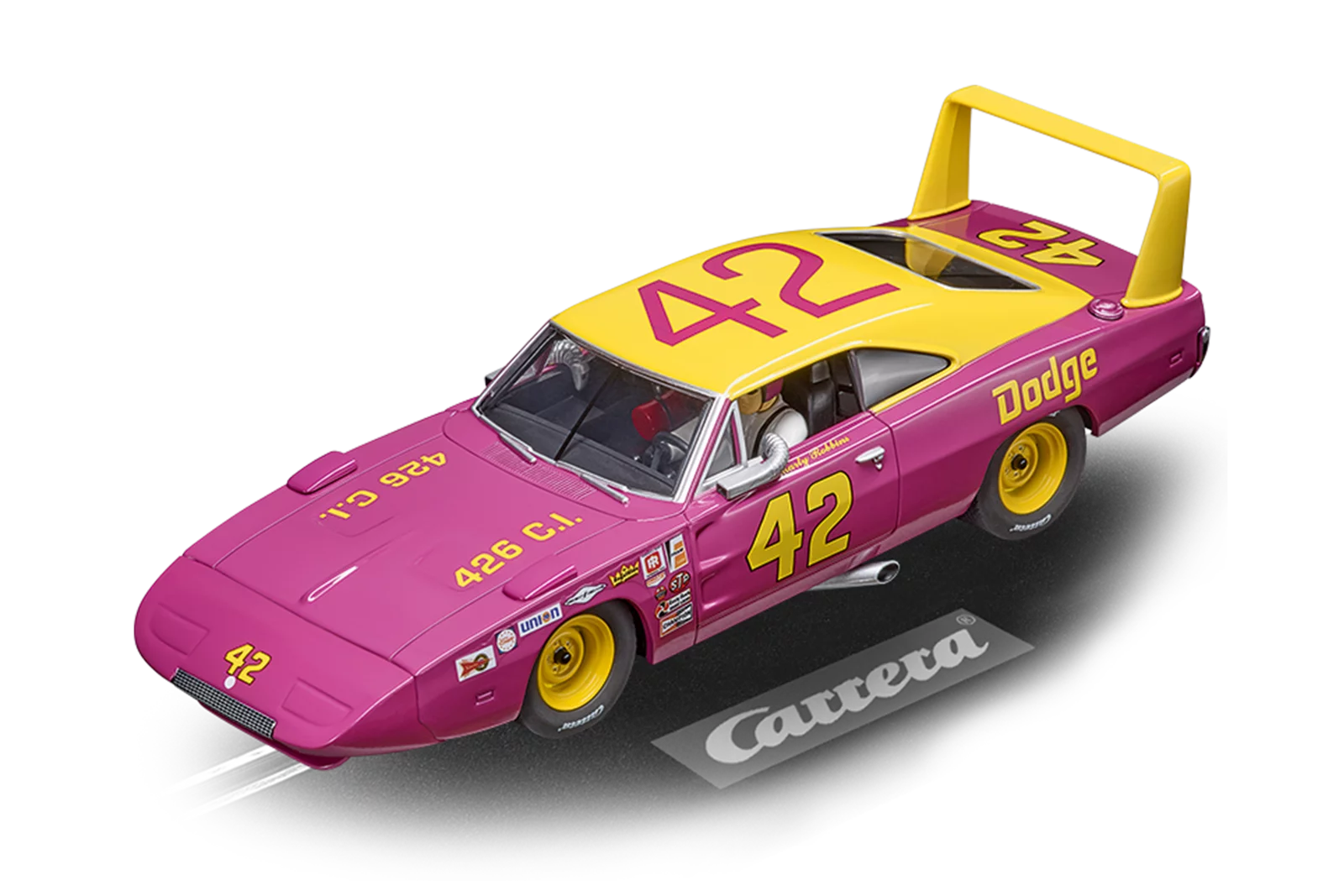 carrera-rc-dodge-charger-daytona-no-42-slotcar-digital-132-1-32 image 1