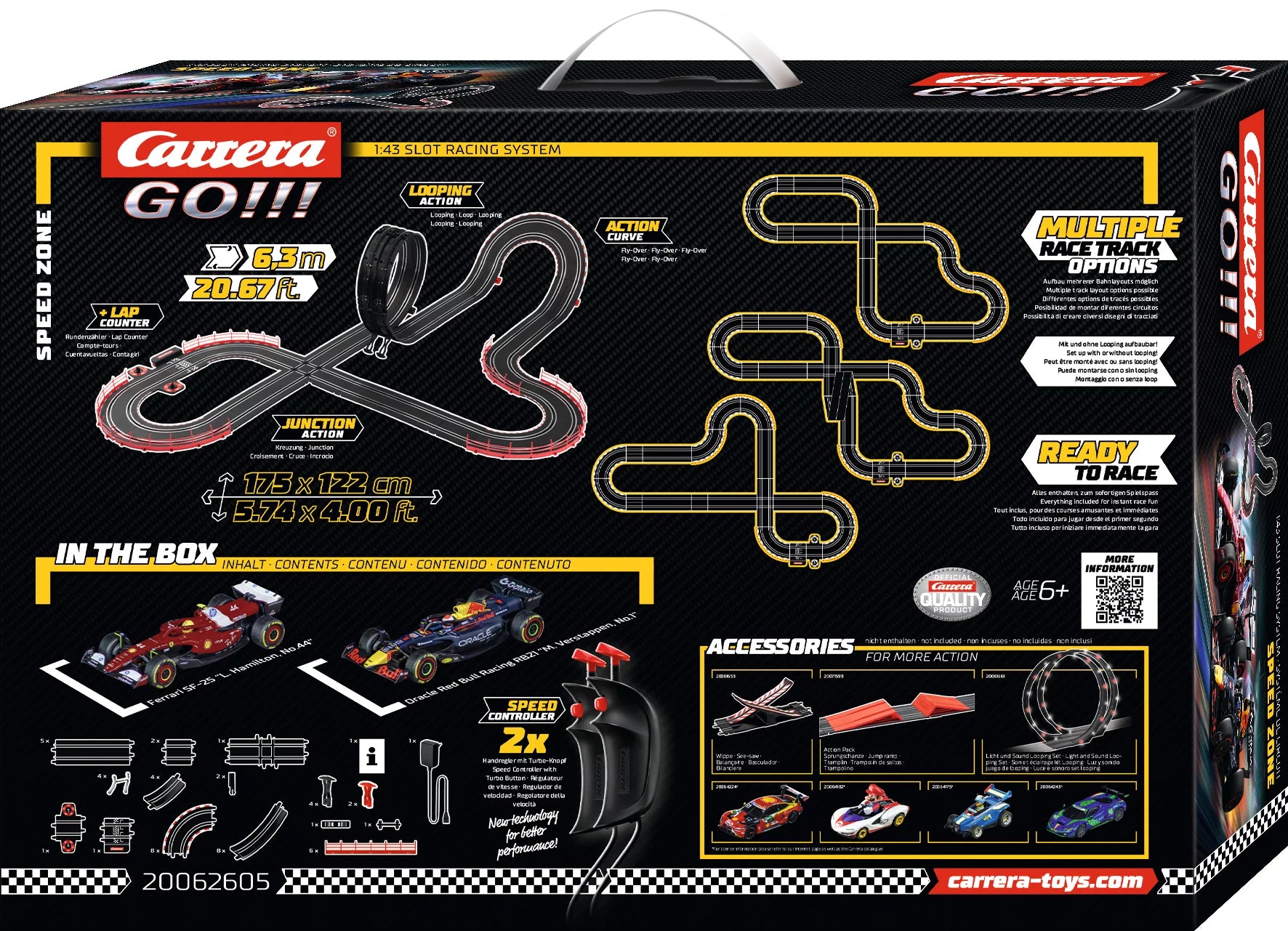 carrera-rc-go-speed-zone-slotcar-set-verstappen-vs-hamilton image 3