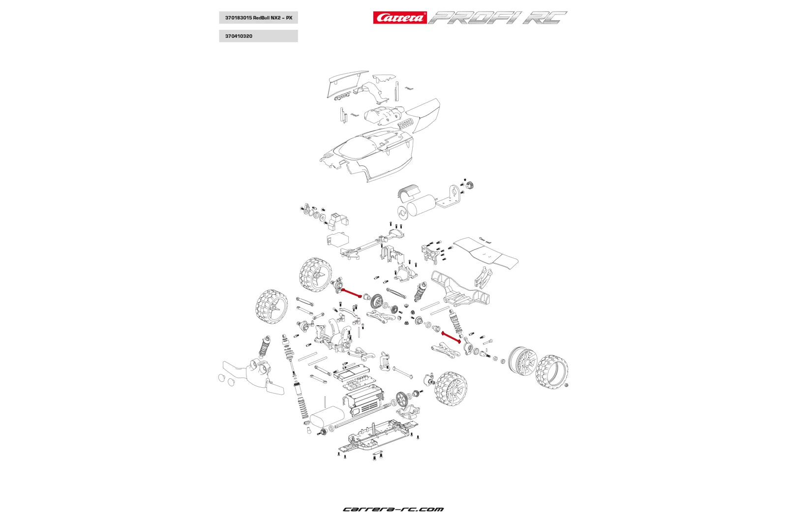 carrera-rc-profi-rc-antrieb-hinten-drivetrains-rear-ersatzteil image 2