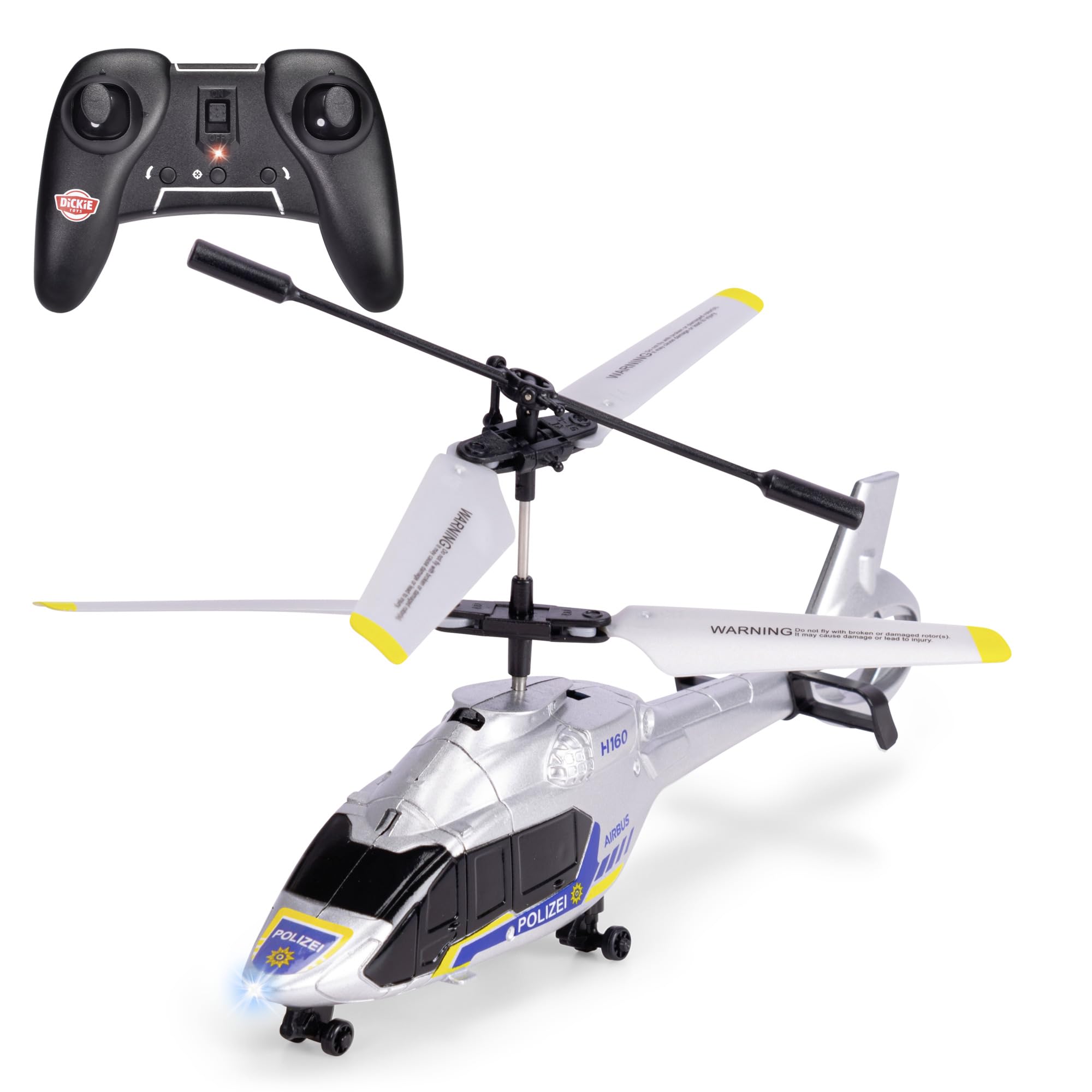 dickie-toys-rc-polizei-hubschrauber-airbus-h160-21-cm image 1
