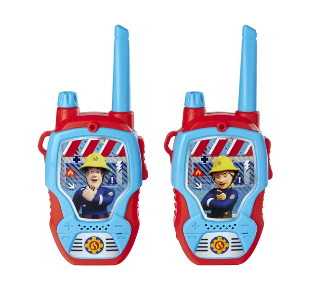 dickie-toys-feuerwehrmann-sam-walkie-talkies-2-funkger-te-f-r-kinder-ab-4-jahren image 1