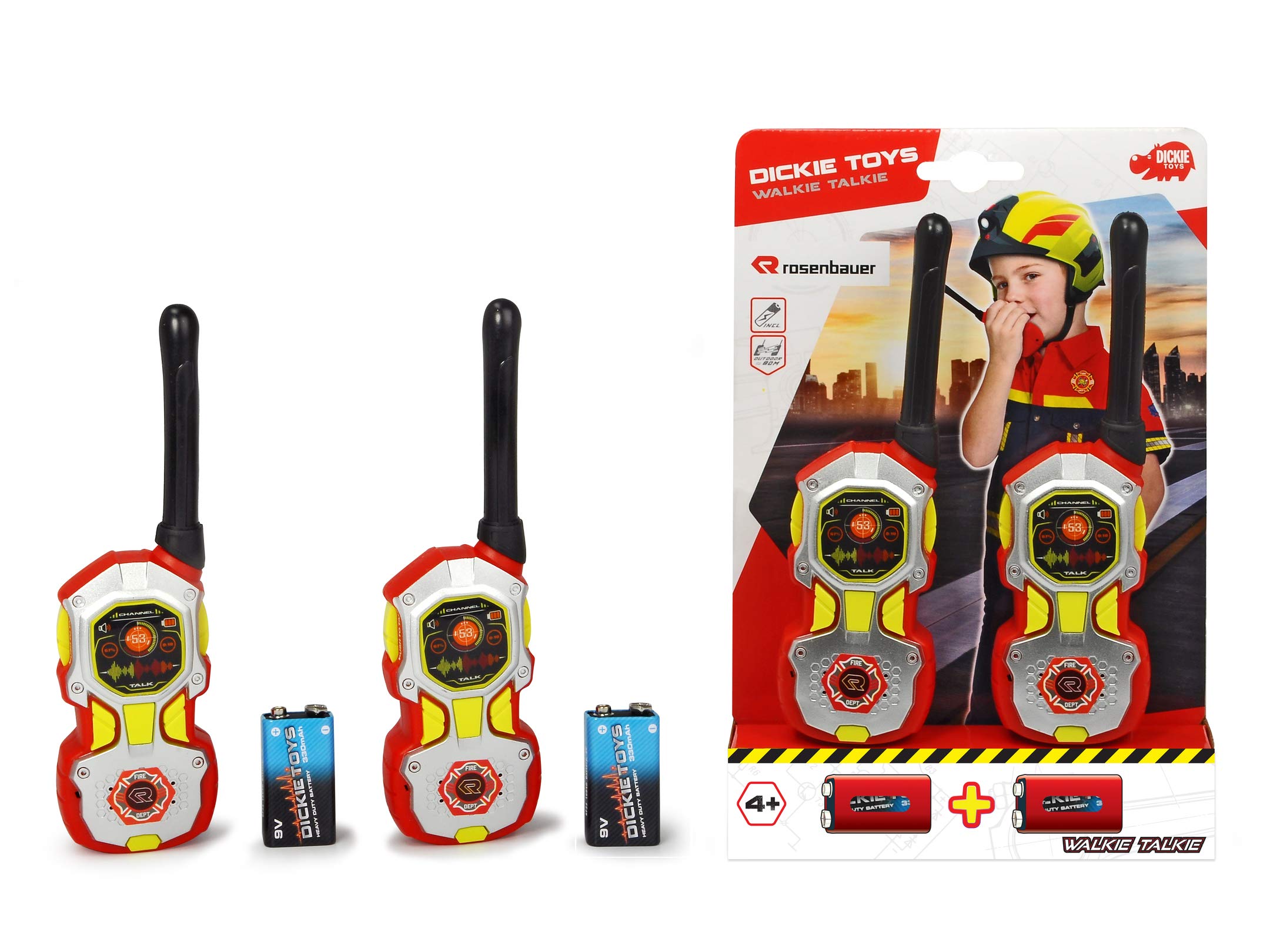 dickie-toys-walkie-talkie-feuerwehr-2er-set-18-cm-bis-80-m-ab-4-jahre image 4
