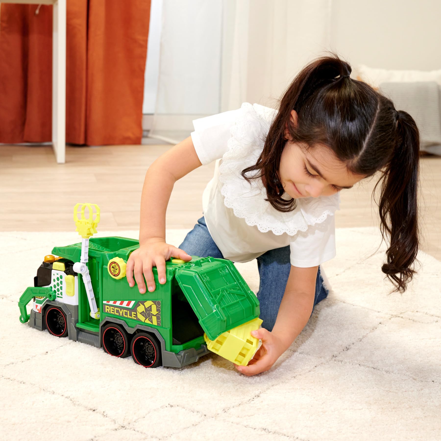 dickie-toys-m-llauto-39-cm-mit-hebefunktion-greifarm-licht-sound-ab-3-jahre image 6
