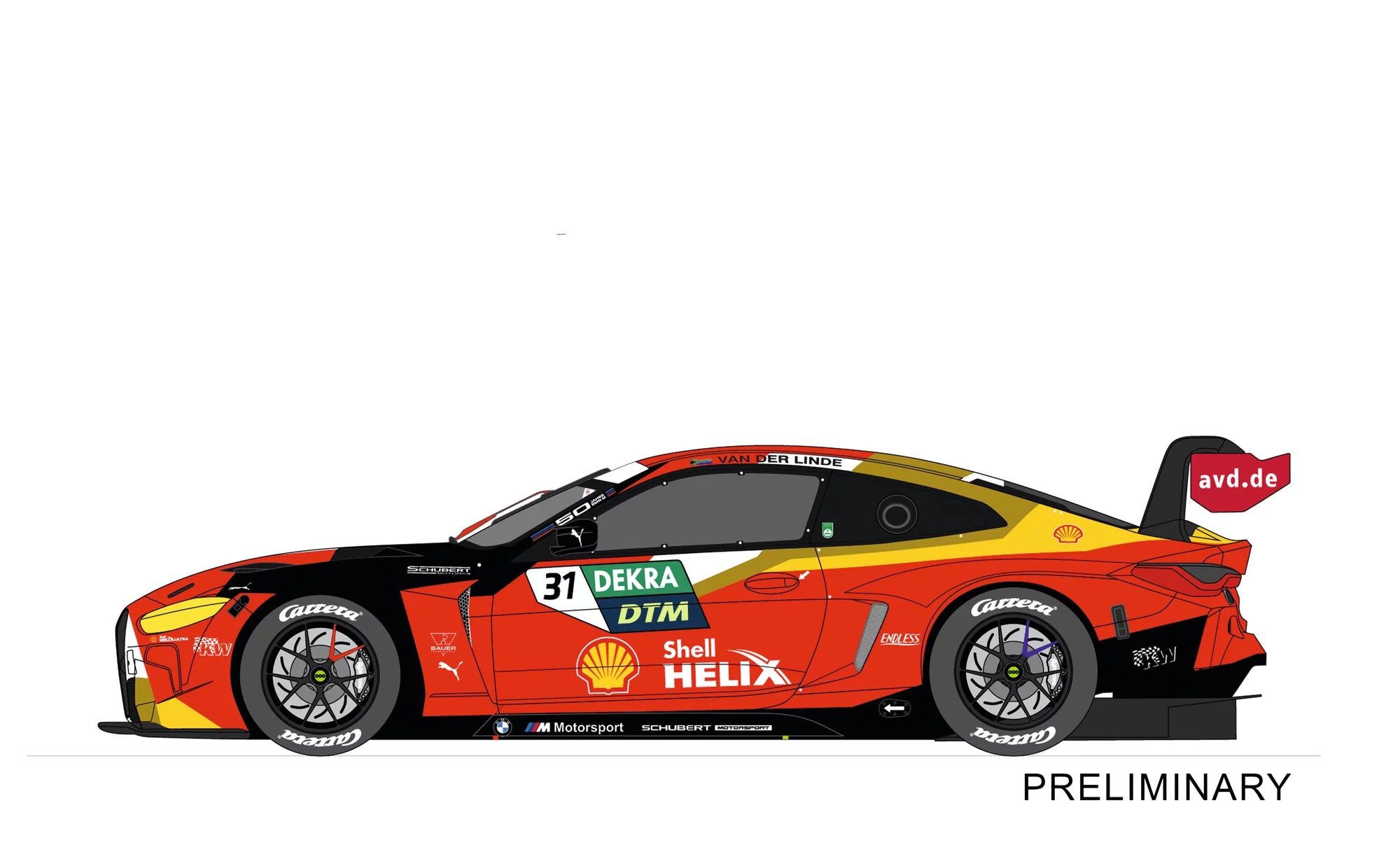 carrera-rc-bmw-m4-gt3-schubert-motorsport-no-31-dtm-2022-slotcar-1-32 image 2