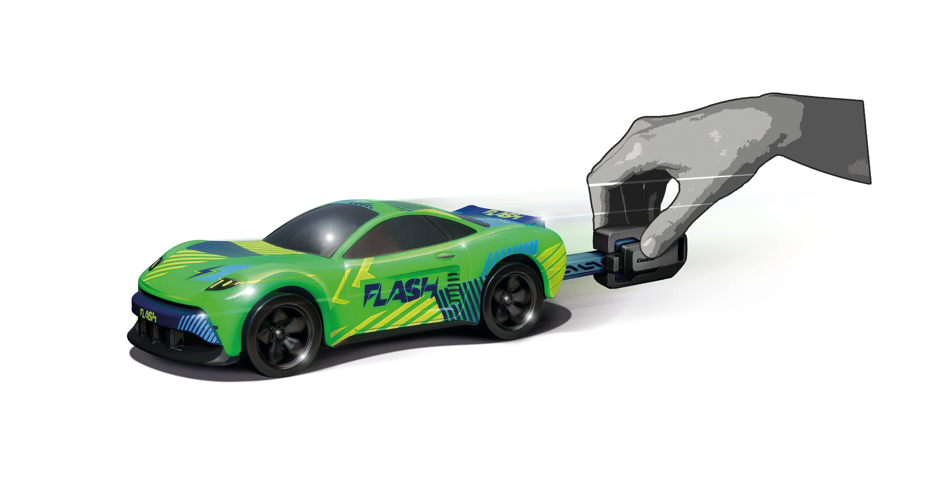carrera-rc-street-racer-flash-key-racer-auto image 2