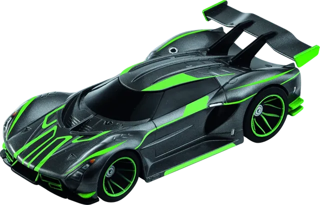 carrera-rc-hypercar-anthrazit-neongr-n-go-slotcar-1-43 image 1