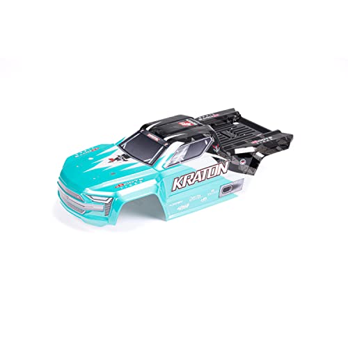 arrma-kraton-4x4-blx-lackierte-karosserie-1-10-teal-schwarz image 2