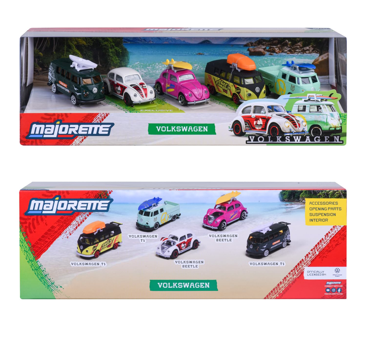 majorette-volkswagen-5er-giftpack-spielzeugautos-die-cast image 7