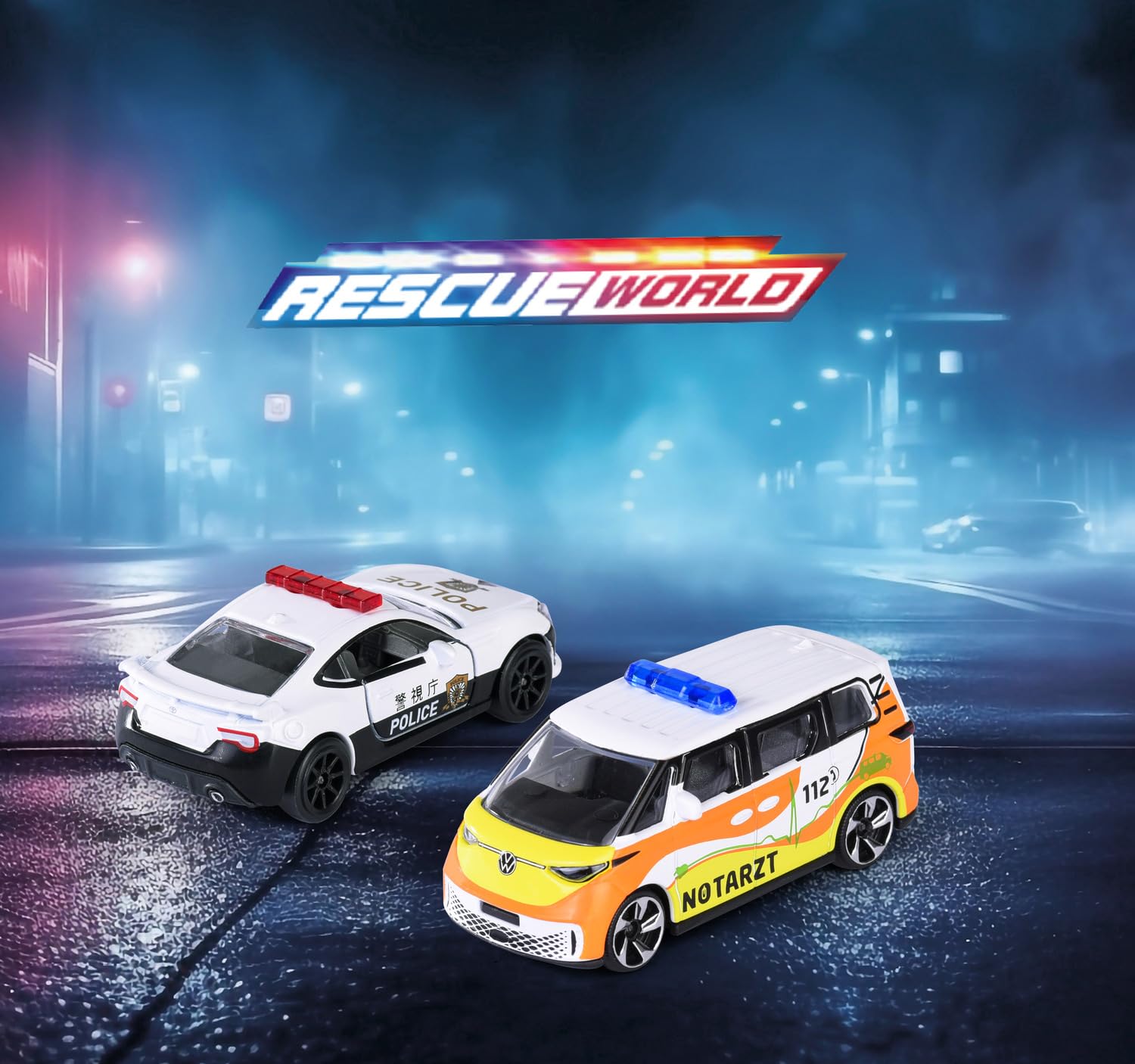 majorette-rescue-world-premium-einsatzfahrzeug-metall-7-5-cm image 6