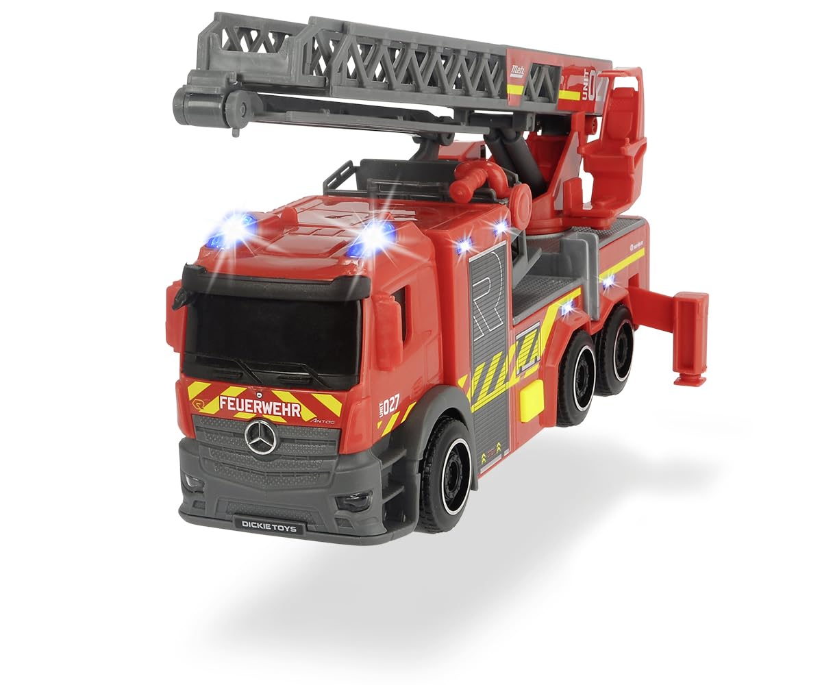 dickie-toys-feuerwehr-drehleiter-23-cm-mit-licht-sound image 2