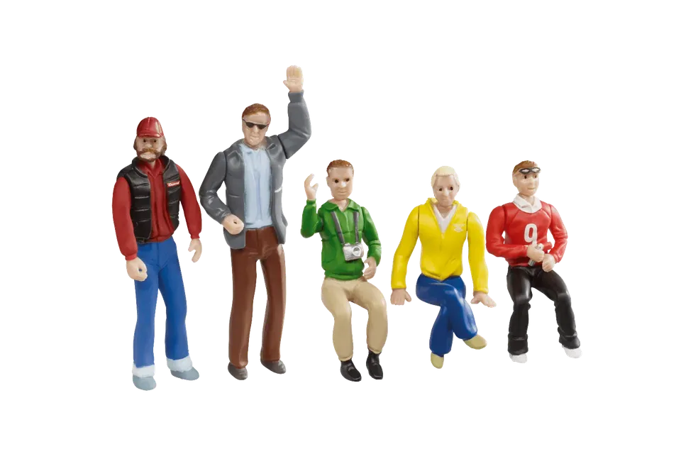 carrera-figuren-set-zuschauer-5-teilig-f-r-rennbahn image 1