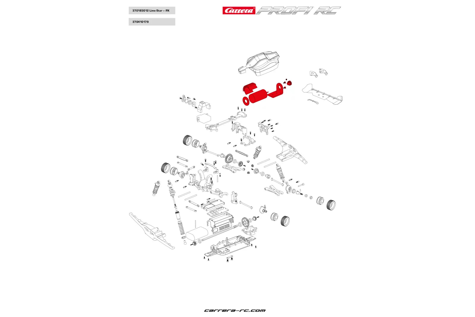 carrera-rc-profi-rc-motor-mit-ritzel-ersatzmotor image 2