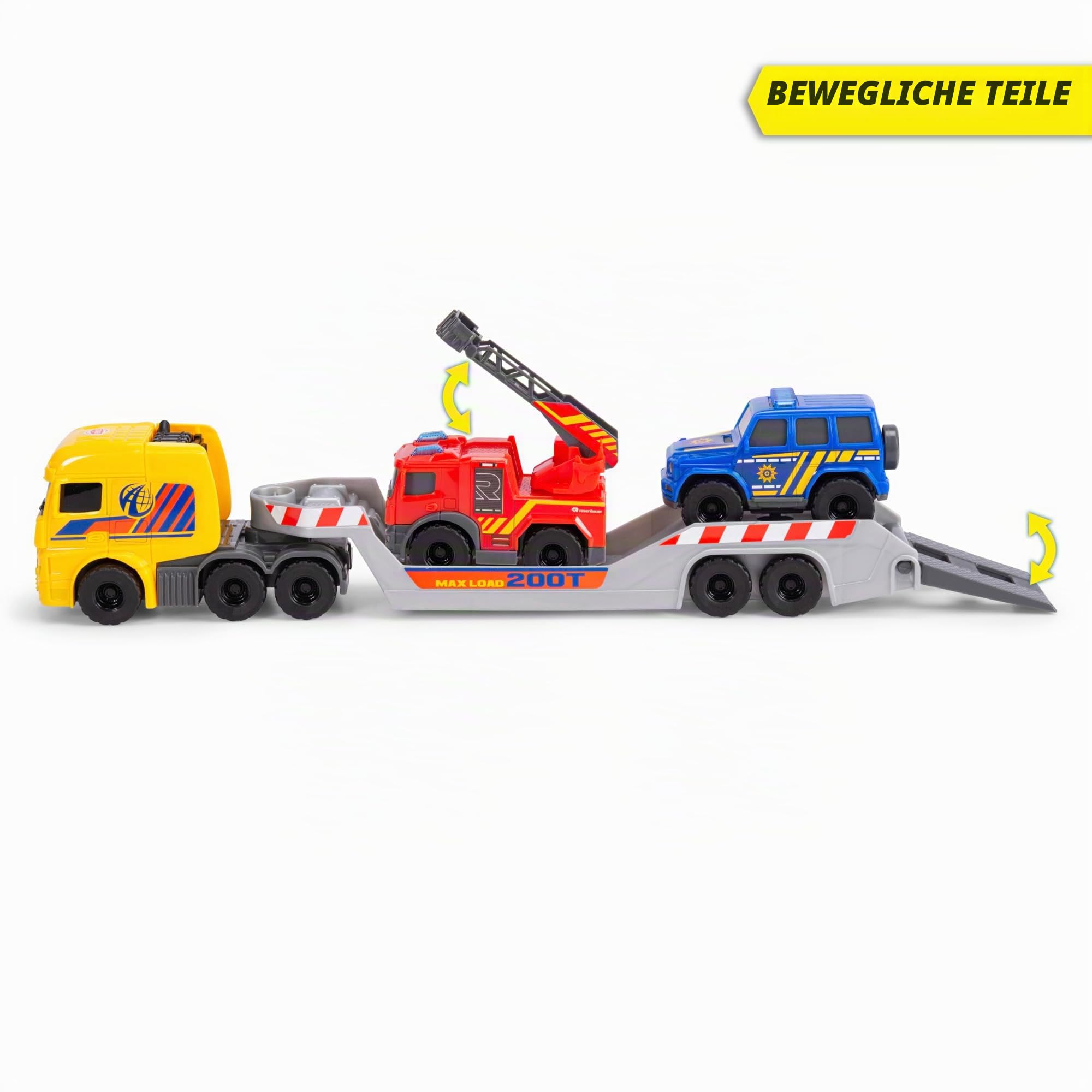 dickie-toys-3-in-1-micro-rescue-truck-32cm-mit-anh-nger image 3