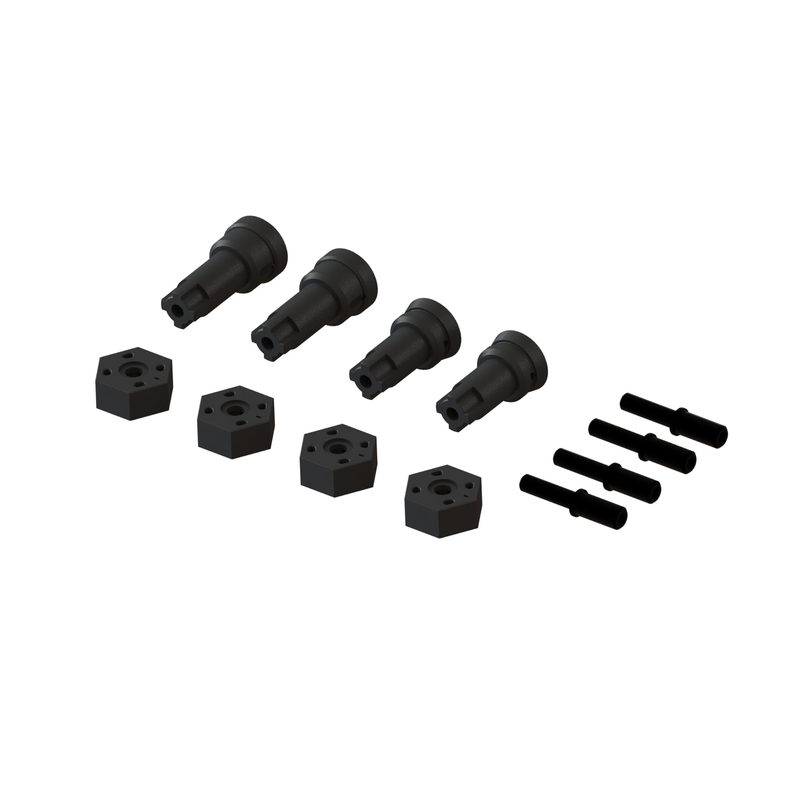 arrma-grom-ara311229-achse-und-naben-set-b image 1
