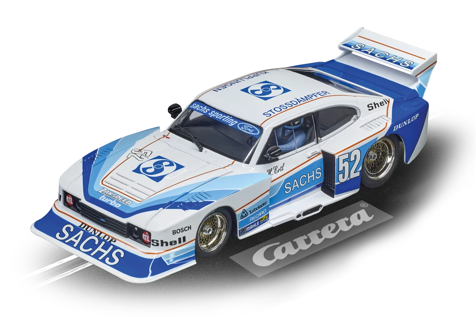 carrera-digital-124-ford-capri-zakspeed-turbo-sachs-sporting-no-52-1-24 image 1