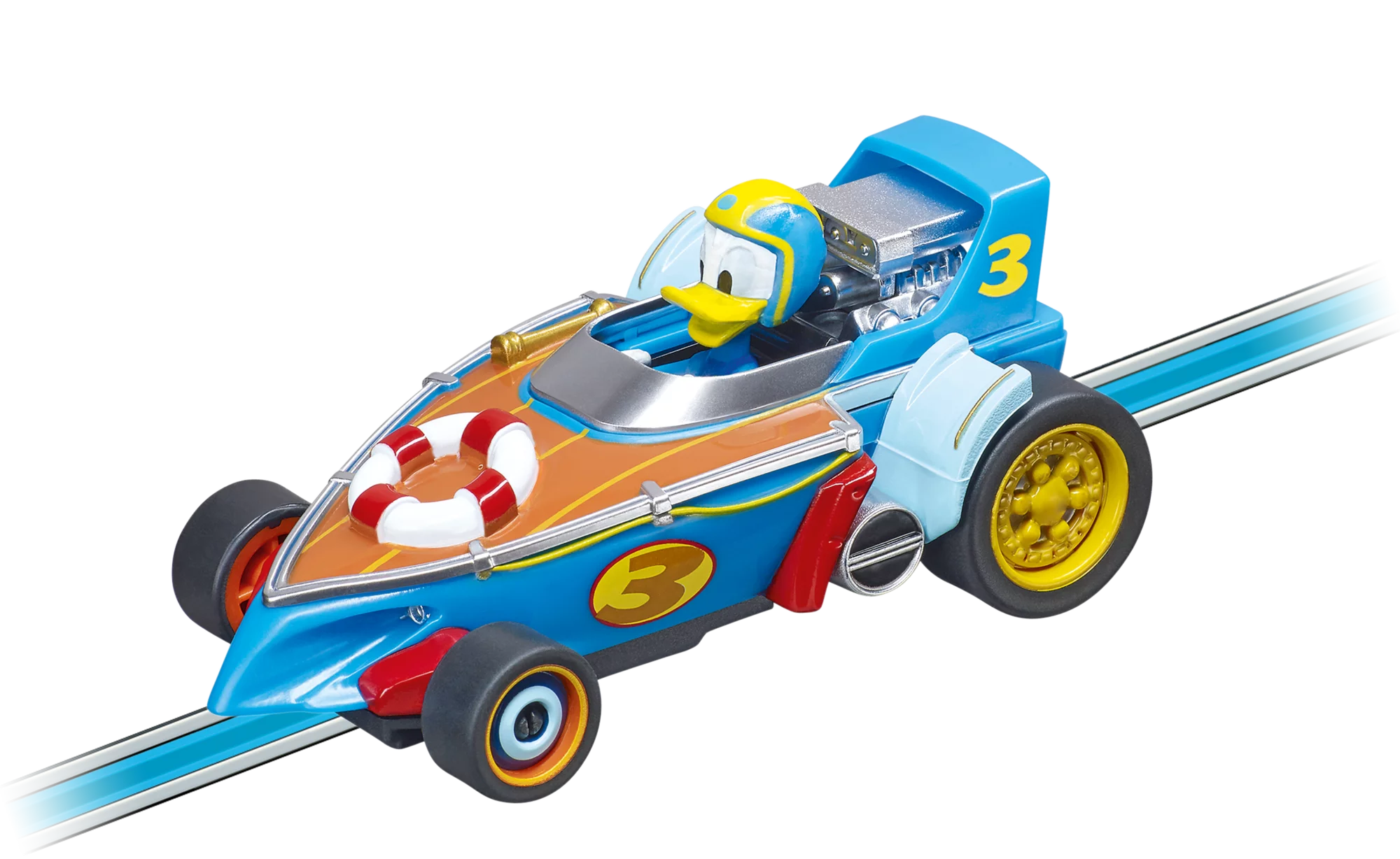carrera-first-donald-s-cabin-cruiser-slotcar-1-50 image 1