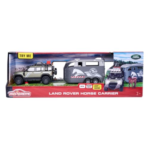 majorette-grand-series-land-rover-defender-mit-pferdeanh-nger-und-pferd image 8