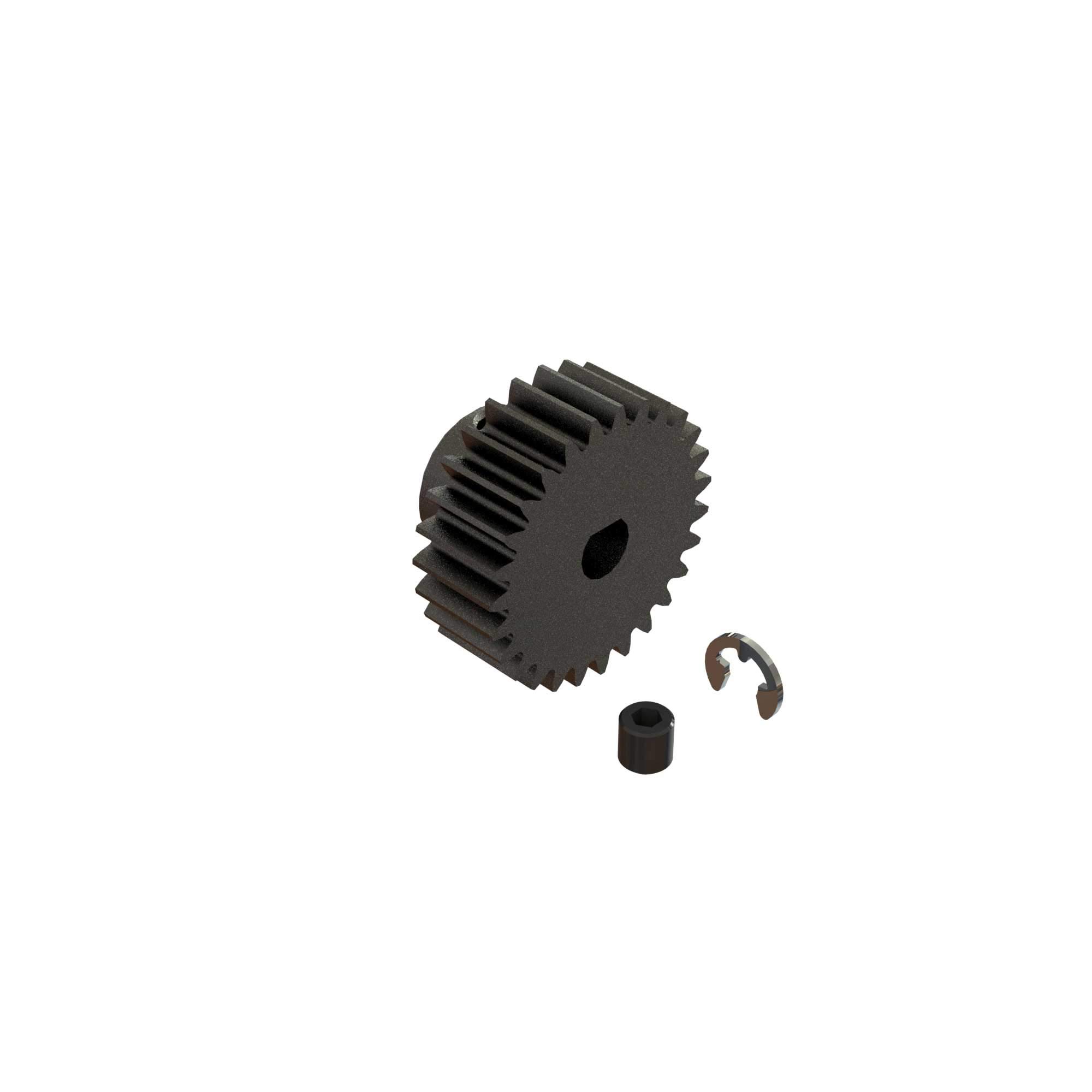 arrma-safe-d5-ritzel-27t-0-8mod-stahl-f-r-5mm-welle image 1