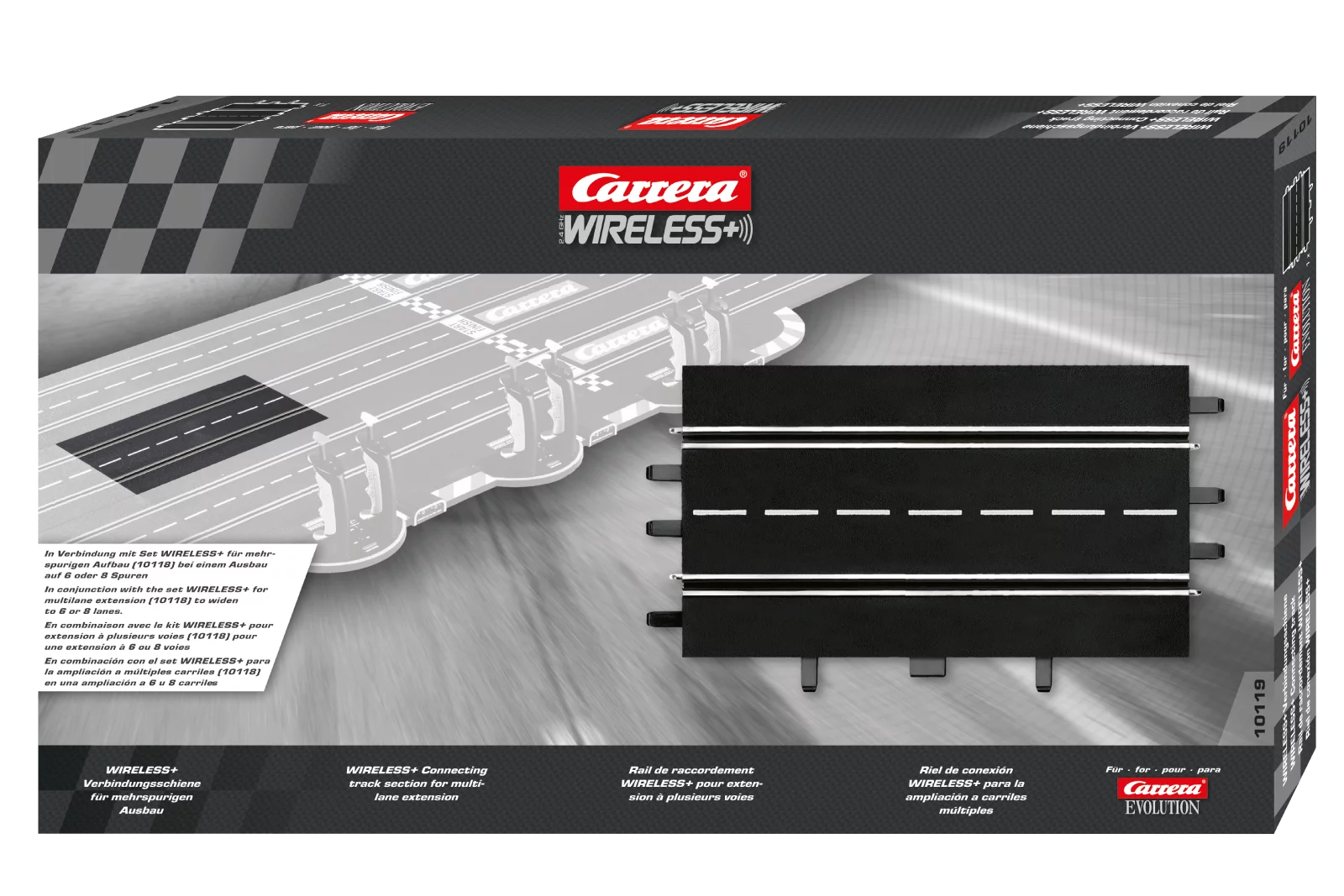 carrera-evolution-wireless-schiene-f-r-mehrspurigen-ausbau image 1
