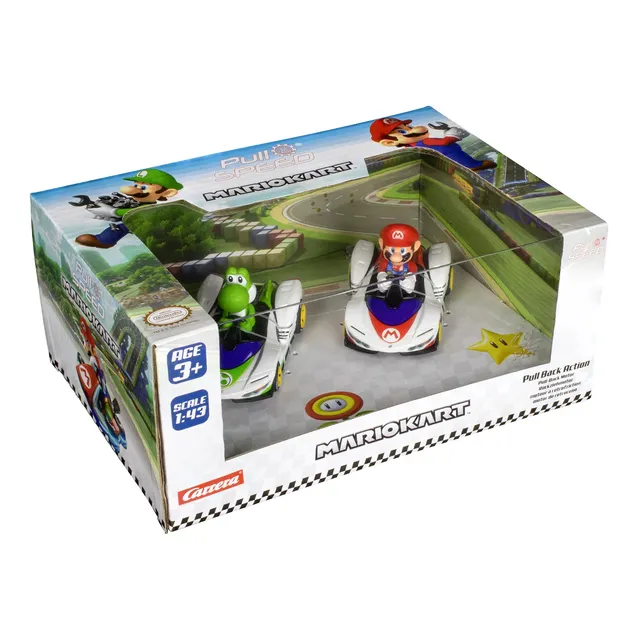 carrera-rc-mario-kart-p-wing-twinpack-pull-speed-1-43-spielzeugauto image 1