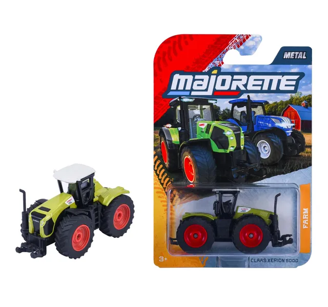 majorette-farm-premium-claas-xerion-5000-traktor-7-cm-gr-n image 1