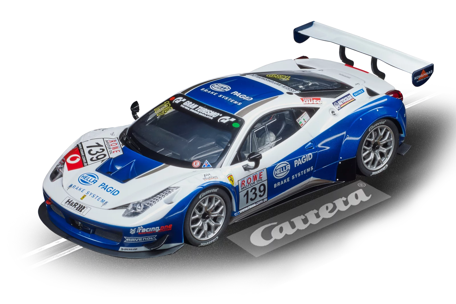 carrera-rc-ferrari-458-italia-gt3-racing-one-no-139-slotcar image 1