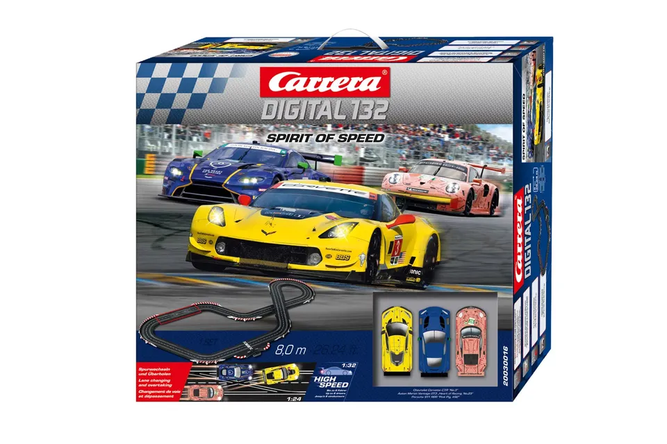 carrera-rc-spirit-of-speed-digital-132-rennbahn-set-8-m-mit-3-slotcars image 1