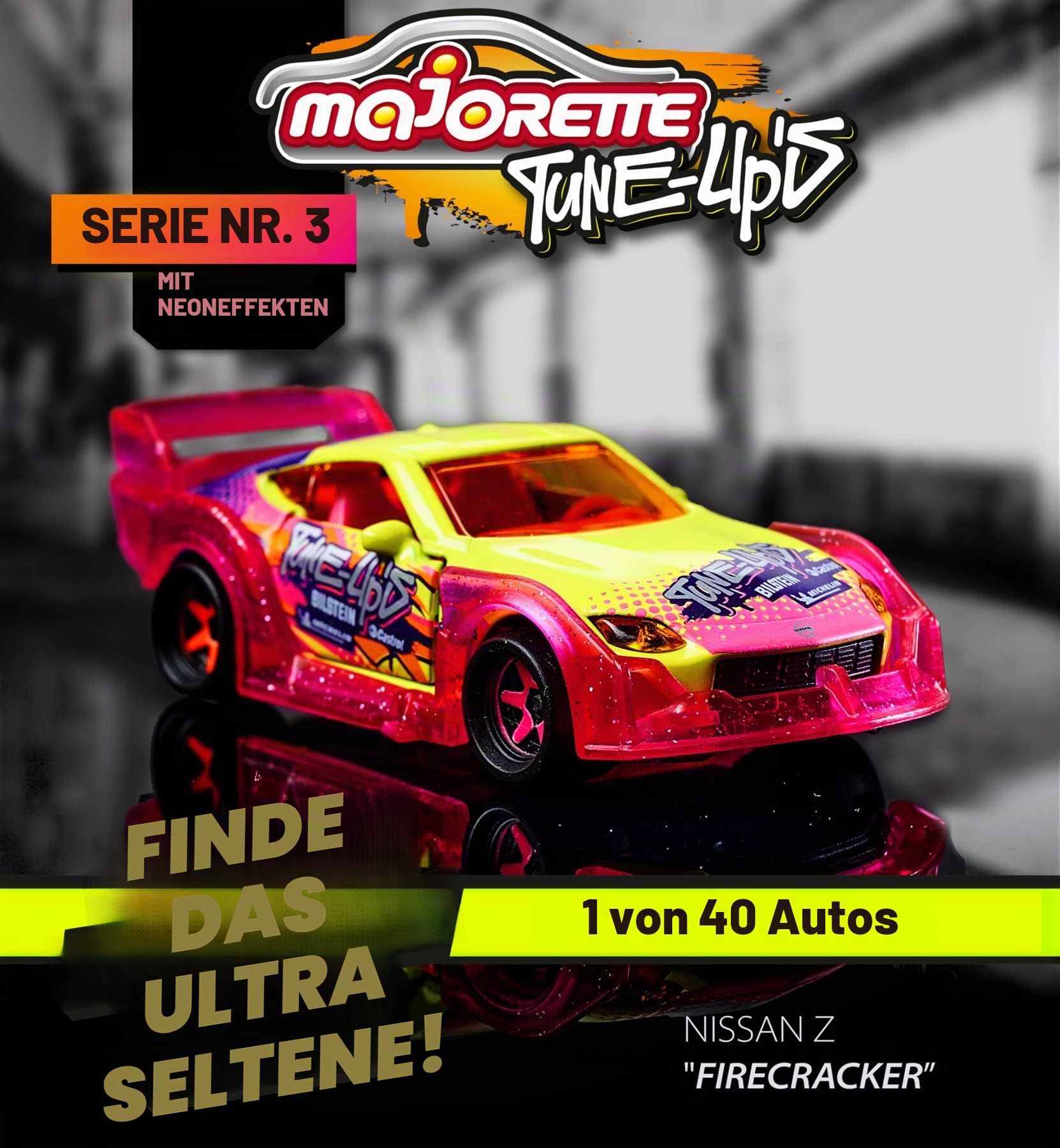 majorette-tune-ups-series-3-neon-tuning-auto-7-5-cm-mit-7-berraschungen image 5