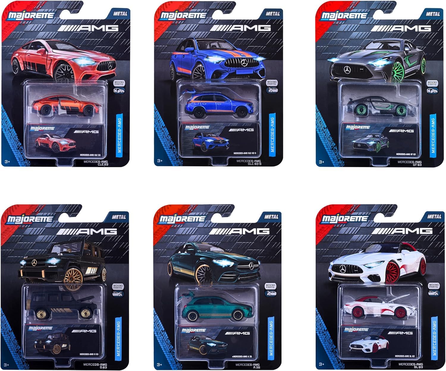 majorette-mercedes-amg-deluxe-metallauto-7-5-cm-zufallsmodell-aus-6-varianten image 7