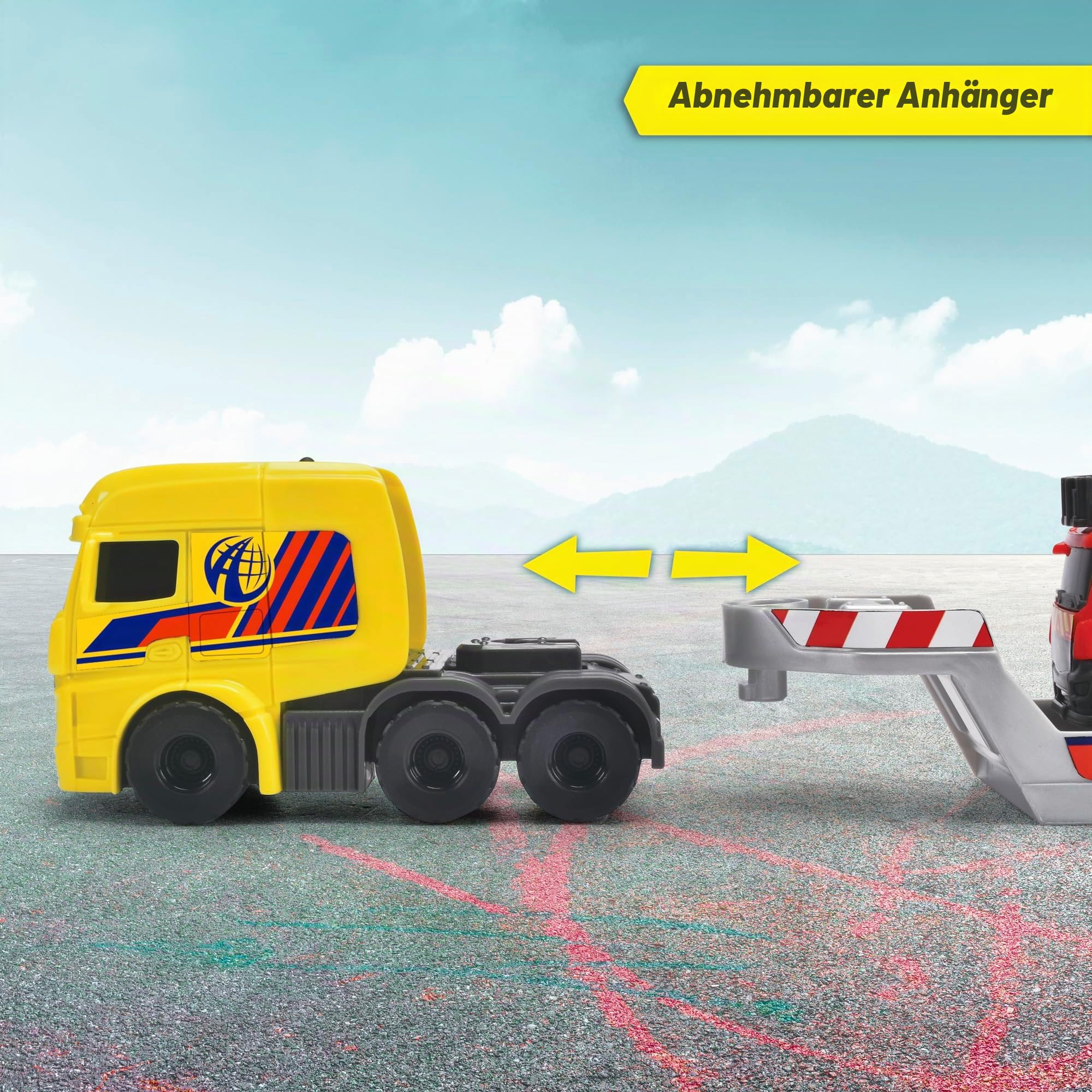 dickie-toys-3-in-1-micro-rescue-truck-32cm-mit-anh-nger image 5