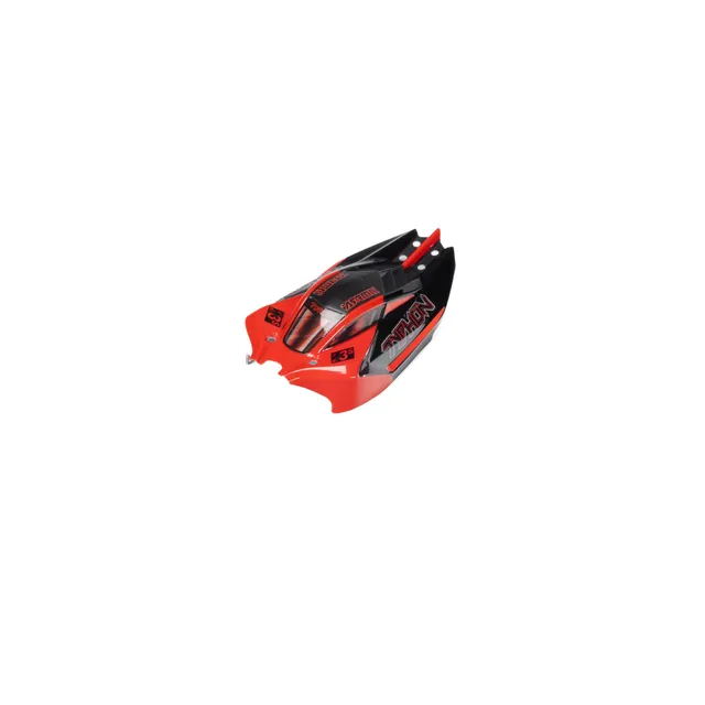 arrma-grom-typhon-karosserie-rot-schwarz-ara-1561 image 1