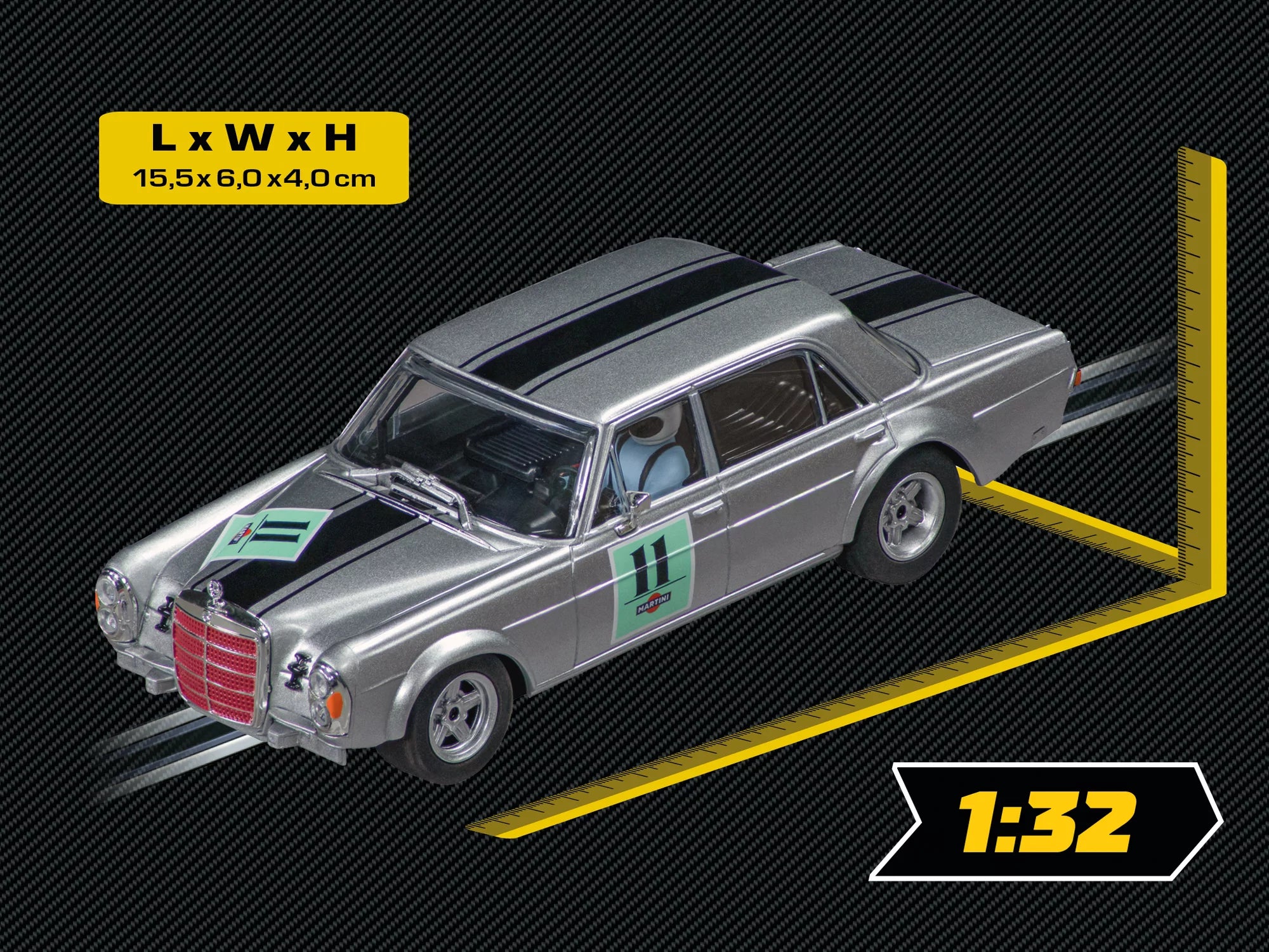 carrera-mercedes-benz-300-sel-6-3-amg-preis-der-nationen-1970-no-11-digital-132 image 2