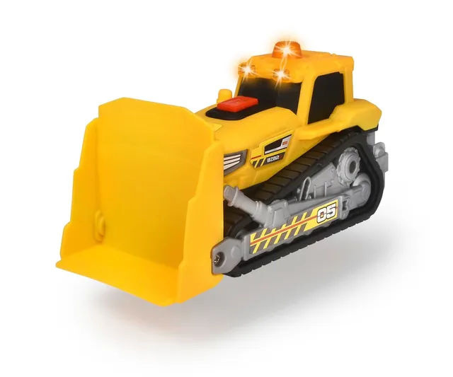 dickie-toys-bulldozer-planierraupe-16-cm-mit-licht-sound image 1