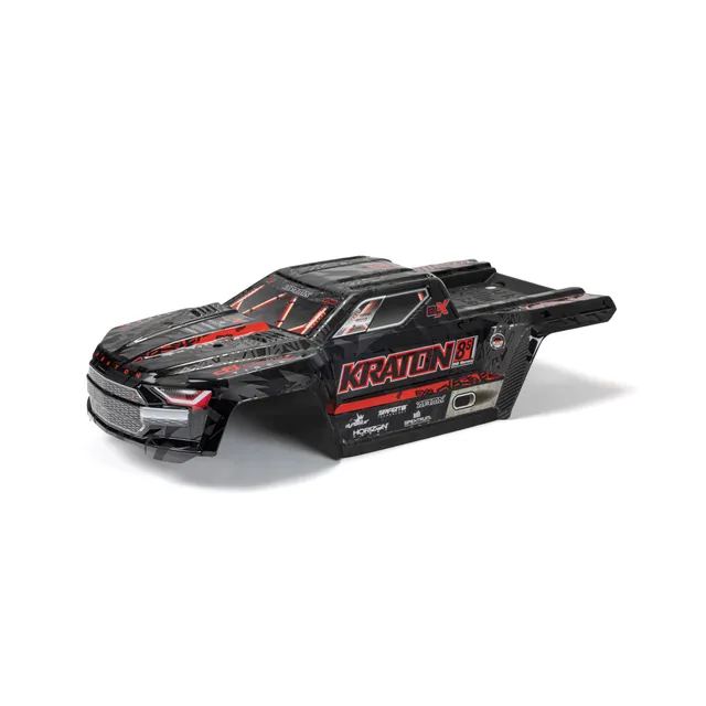 arrma-kraton-8s-karosserie-ara409010-schwarz-lackiert-getrimmt image 1