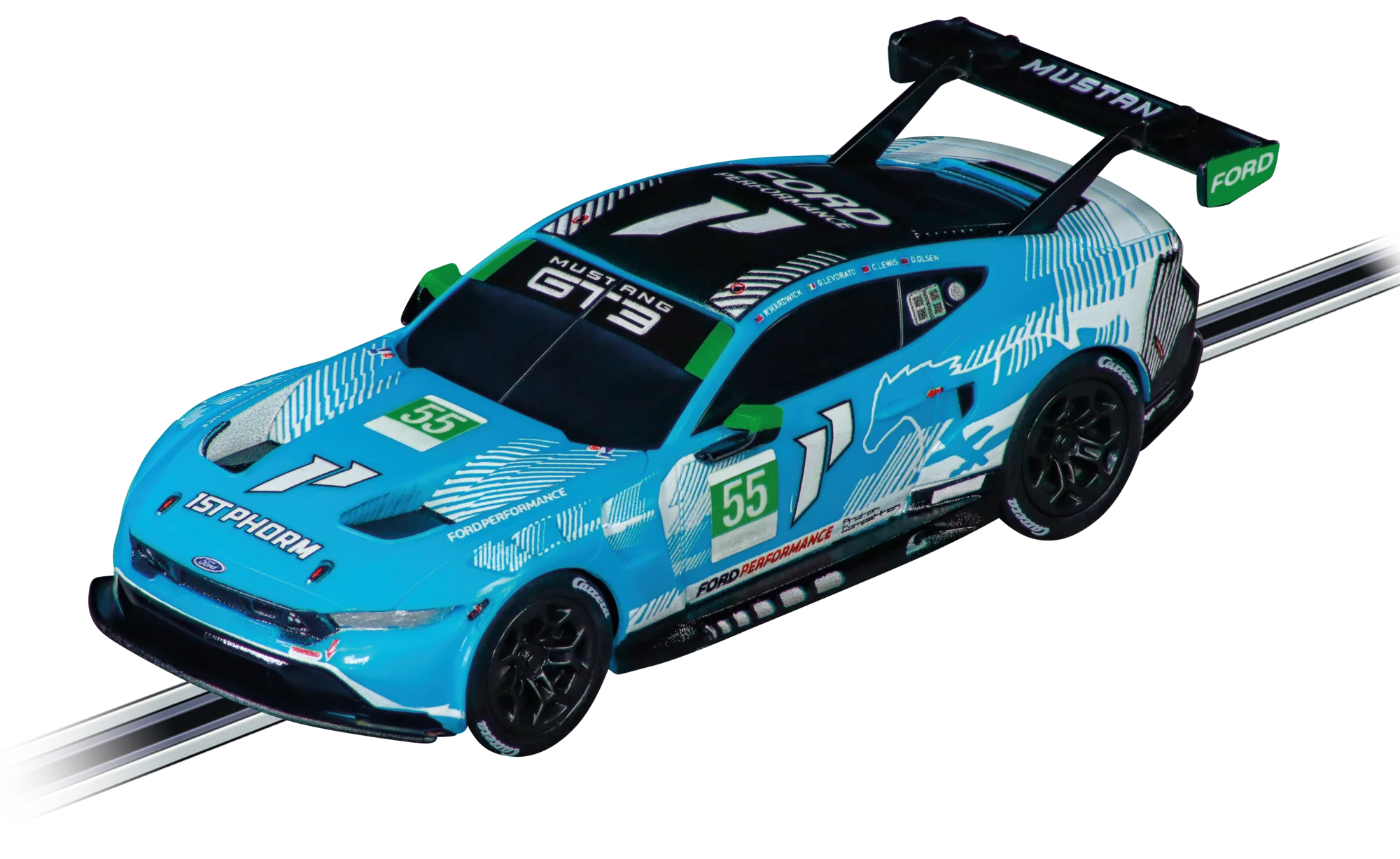 carrera-go-ford-mustang-gt3-proton-competition-no-55-slotcar-1-43 image 1