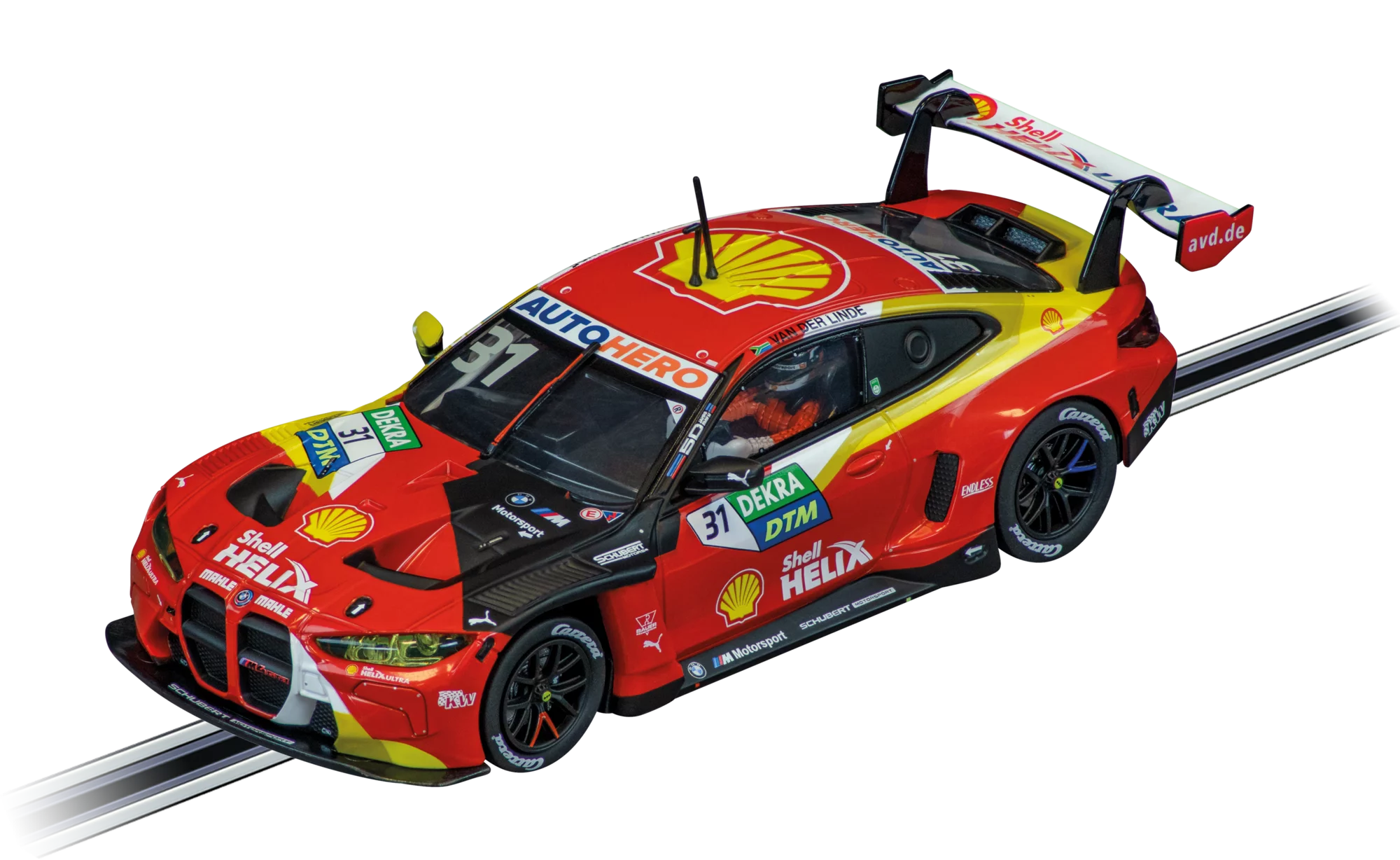 carrera-rc-bmw-m4-gt3-schubert-motorsport-no-31-dtm-2022-slotcar-1-32 image 1