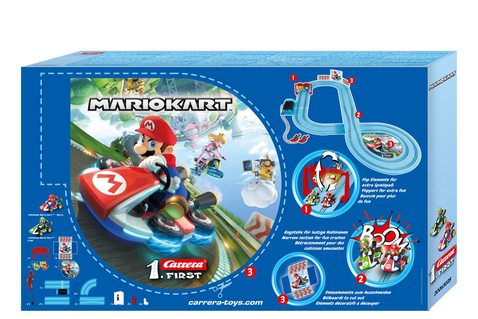 carrera-rc-carrera-first-set-mario-kart-mario-vs-luigi-slotbahn image 3