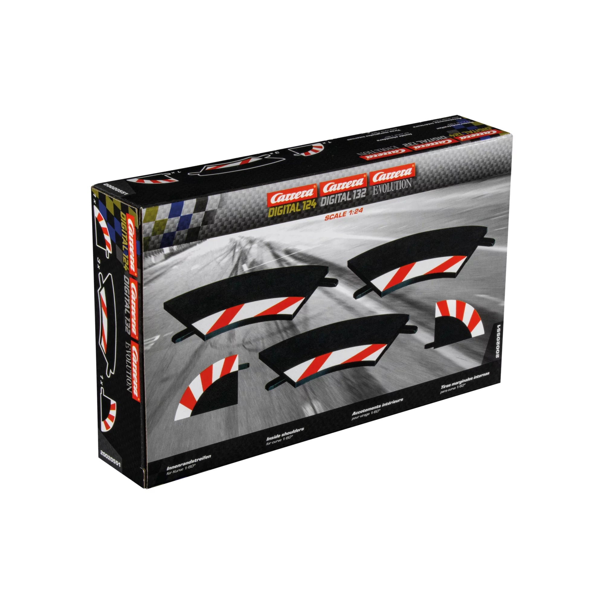 carrera-rc-innenrandstreifen-60-kurve-1-24-zubeh-r-3-2-set image 1