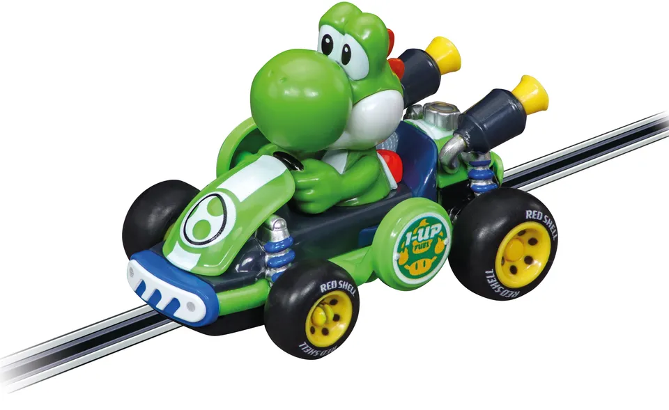 carrera-rc-mario-kart-world-yoshi-slotcar-1-43-f-r-carrera-go image 1