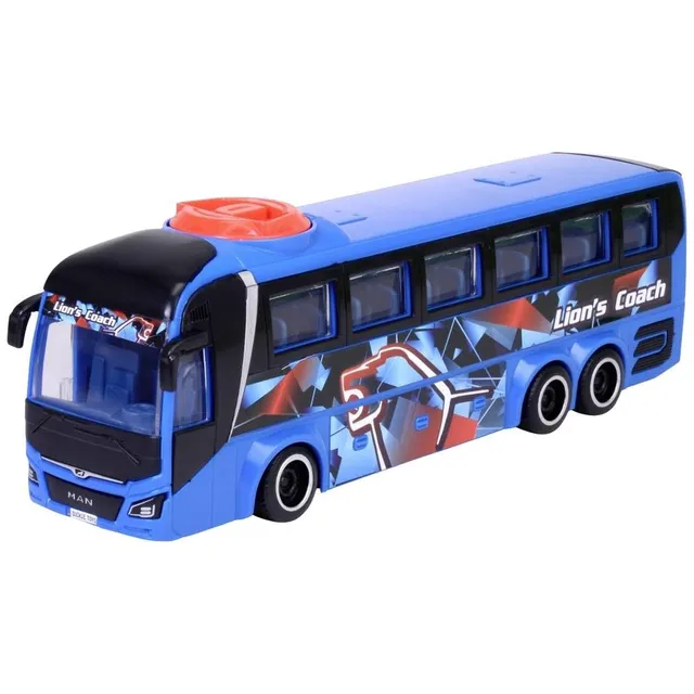 dickie-toys-man-lion-s-coach-reisebus-26-5-cm-blau-mit-lenkung image 1