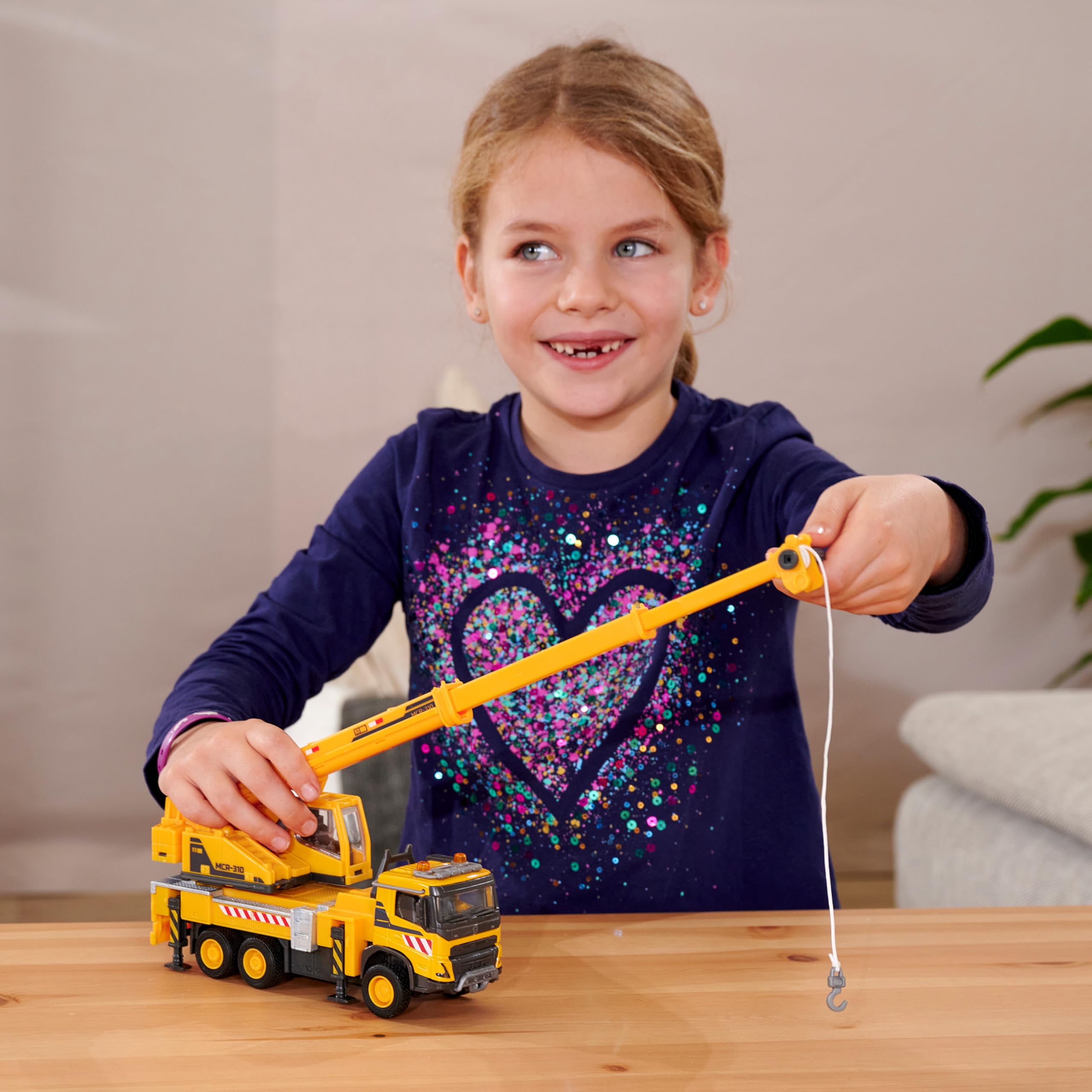 majorette-volvo-fh16-truck-mit-radlader-baustellen-set-35-cm image 6