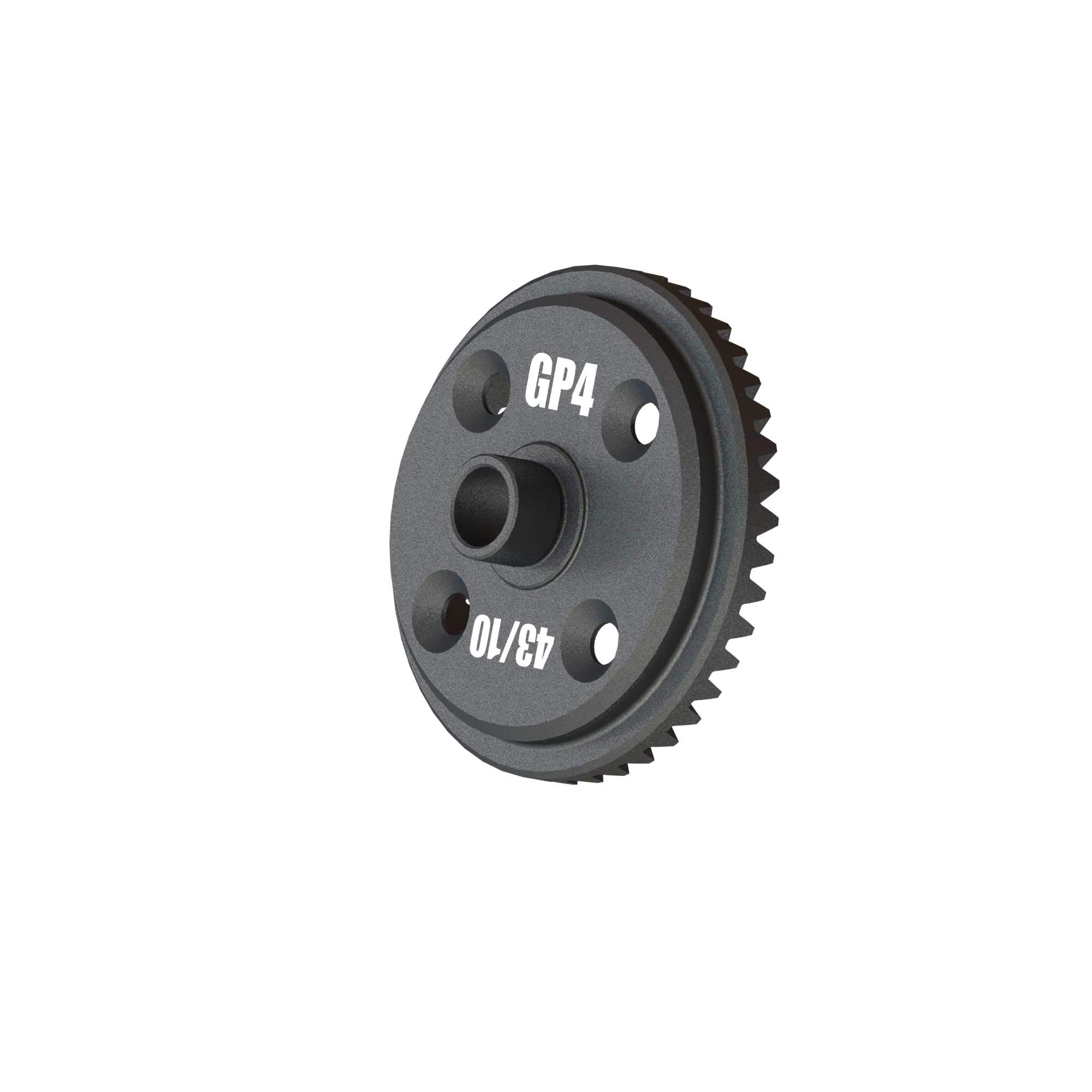 arrma-43t-spirale-haupt-diff-getriebe-gp4-5mm-exb image 1