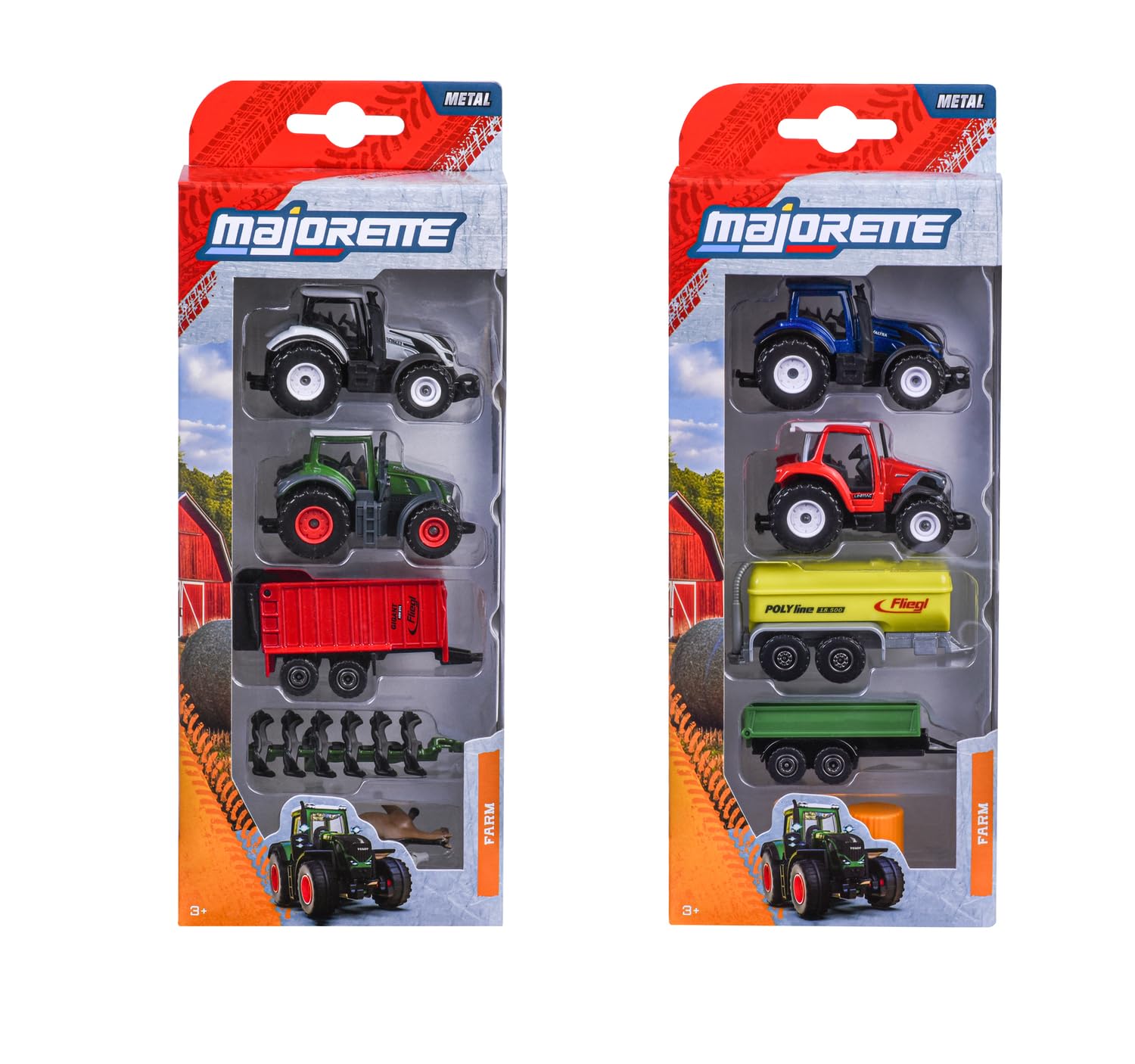 majorette-farm-auto-set-5-teilig-traktor-spielzeug-metall-7-5-cm image 8