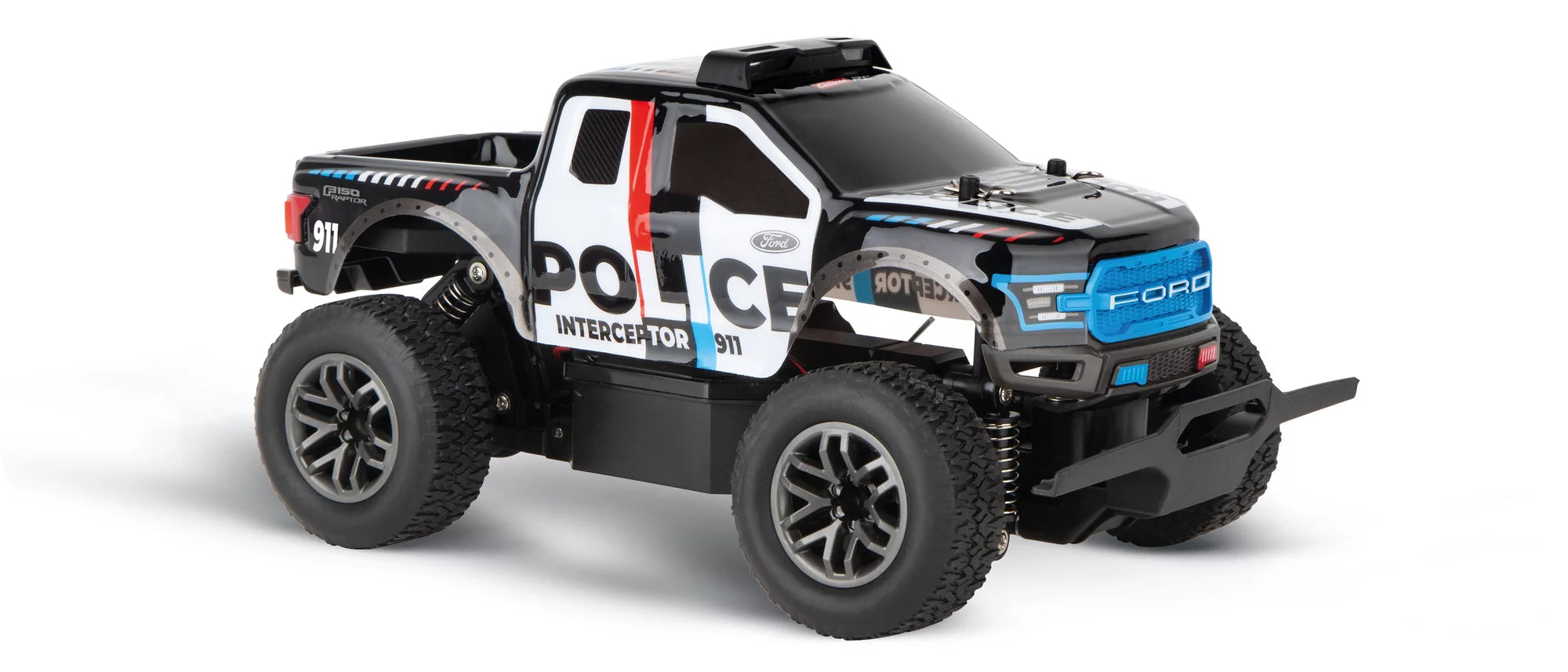 carrera-rc-2-4ghz-ford-f-150-raptor-police-offroad-buggy image 3