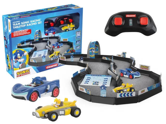 carrera-rc-team-sonic-racing-tabletop-racing-set-1-43 image 1
